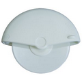 5 inch White Pizza Wheel Cutter with Polystyrene Blade